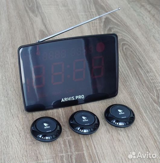 Кнопка вызова персонала, официанта Премиум и табло