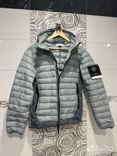 Stone island микропуховик micro yarn down оригинал