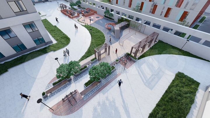 3-к. апартаменты, 69,7 м², 20/32 эт.