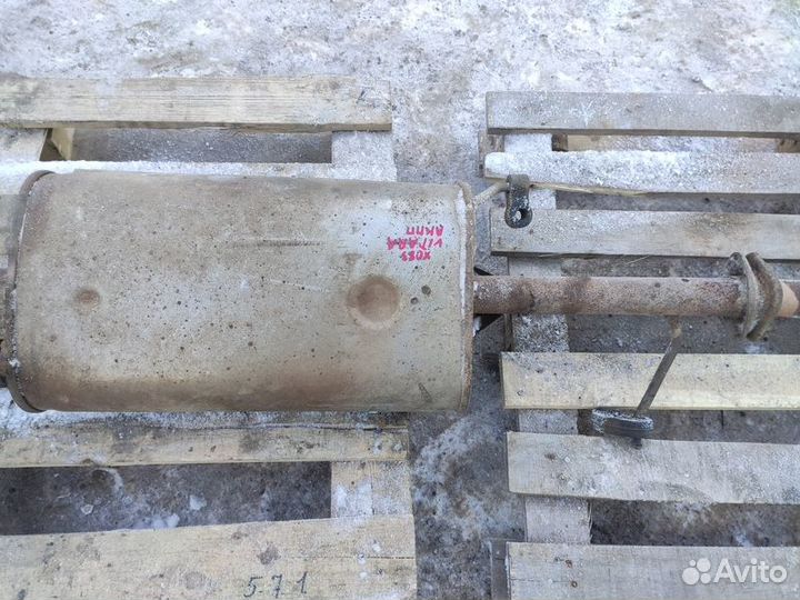 Глушитель в сборе Suzuki Grand Vitara 2.(1998) 2.5