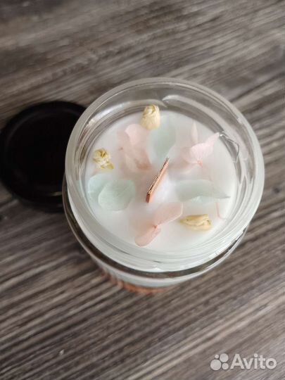 Свечи ручной работы ароматические натуральный воск