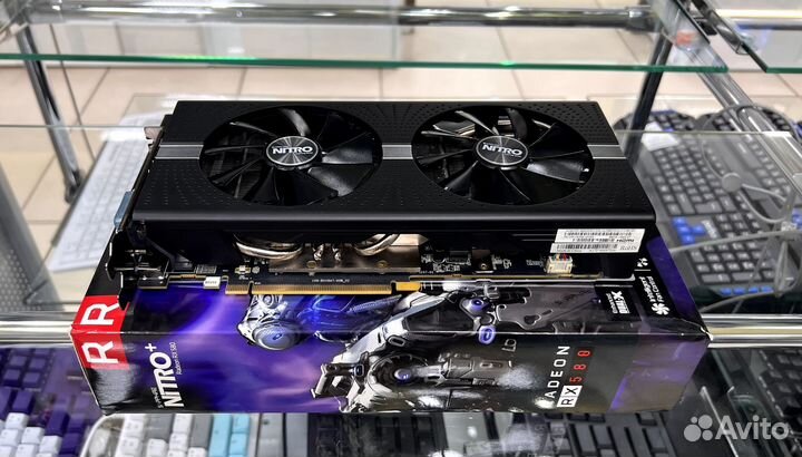 Видеокарта Sapphire RX 580 nitro + 4GB/Гарантия