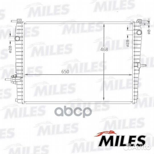Радиатор (паяный) renault megane/kangoo/fluence