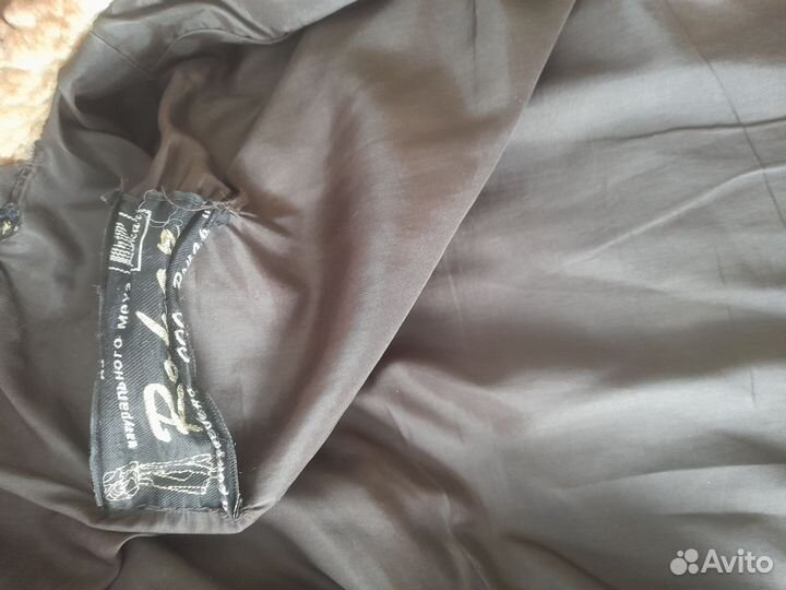 Шуба мутоновая