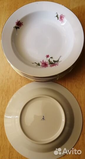 Тарелки Дулево, гдр, Япония-ссср