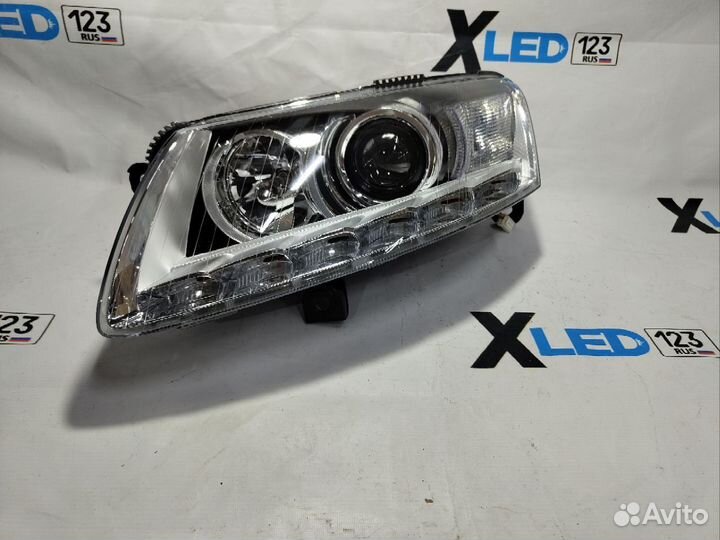Фара левая правая Audi А6 С6 рест ксенон