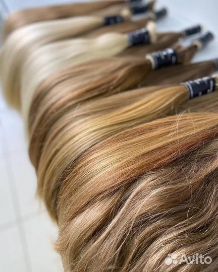 Детские, натуральные, славянские волосы