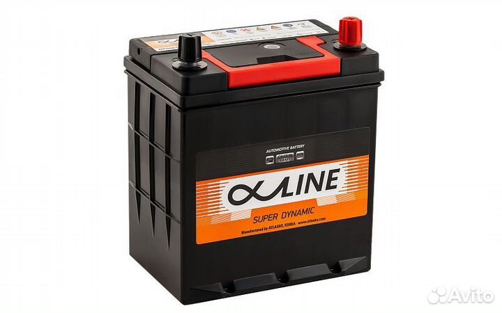 Аккумулятор автомобильный alphaline SD 46B19L
