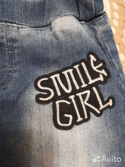 Джинсовая юбка для девочки р152