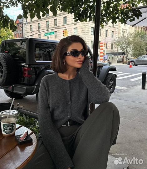 Кардиган zara 100% шерсть