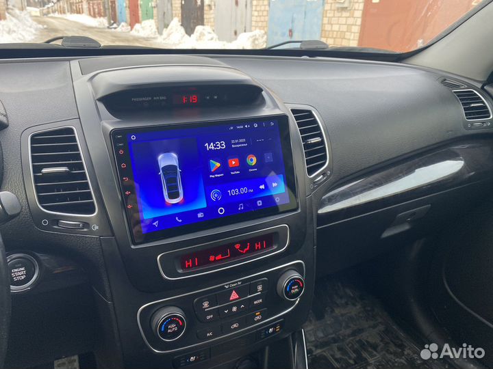 Магнитола Kia Sorento 2013-2020, есть Teyes