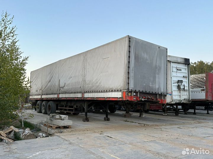 Полуприцеп бортовой Krone SD 24, 1990