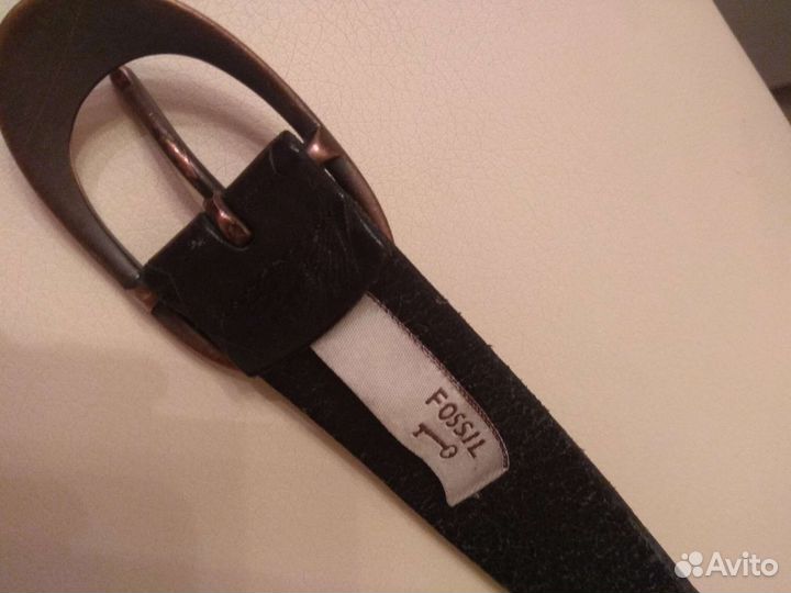 Ремень кожаный fossil
