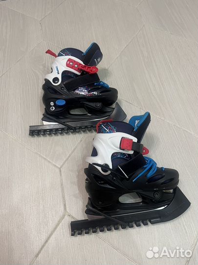 Коньки детские раздвижные 27 30