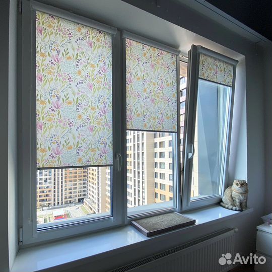 Жалюзи и рулонные шторы на окна