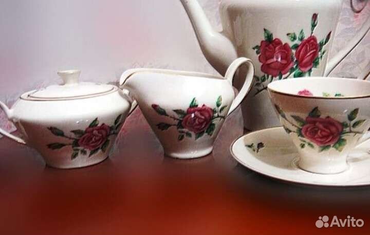 Чайный сервиз Польша 1970е гг.Винтаж