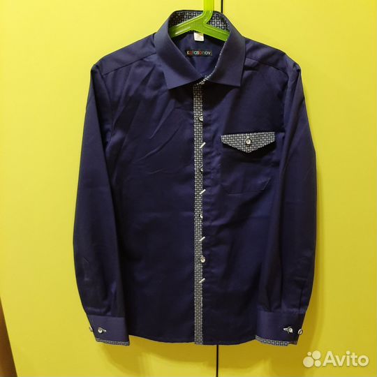 Рубашки школьные на мальчика р.146