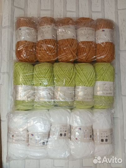 Пряжа wolans bunny baby
