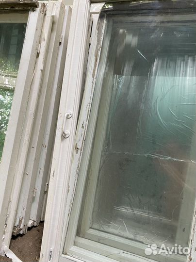 Оконные створки со стеклом