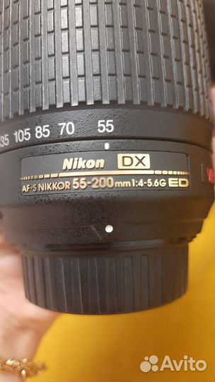 Объектив nikon af-s Nikko 55-200