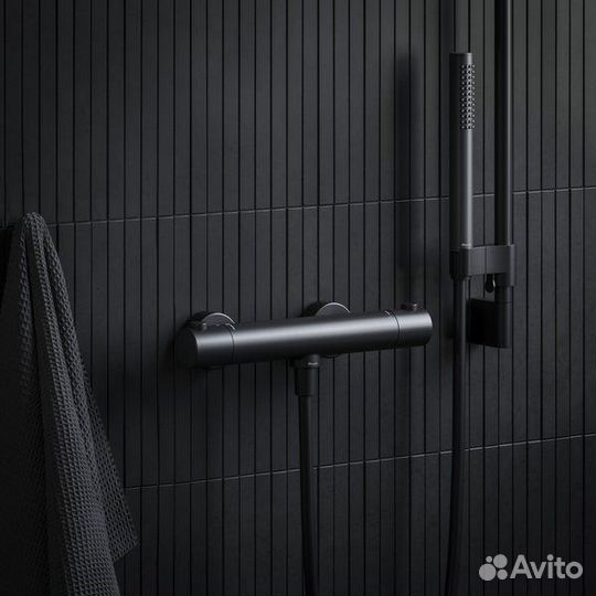 Смеситель для душа Ravak Puri X070188 черный матовый