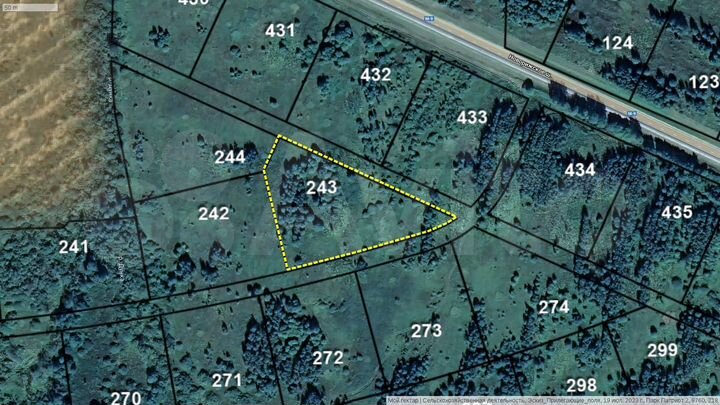 Участок 1,04 га (СНТ, ДНП)