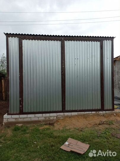 Гараж пенал хозблок