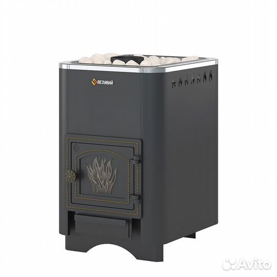Печь Для Бани везувий Русичъ Антрацит 16 (дт-3) б