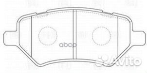 Колодки тормозные для а/м Chery M11 (10) диск