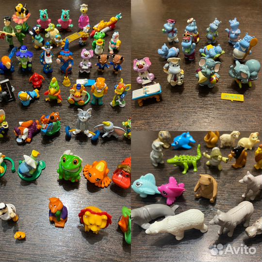 Игрушки из киндер сюрпризов, больше 4 кг