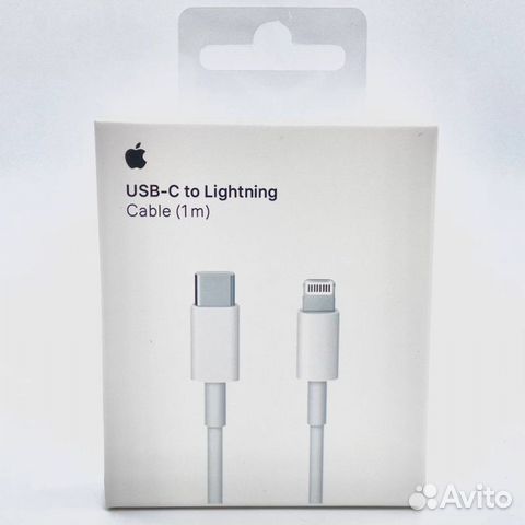 Кабель Apple USB-C to Lightning 1m