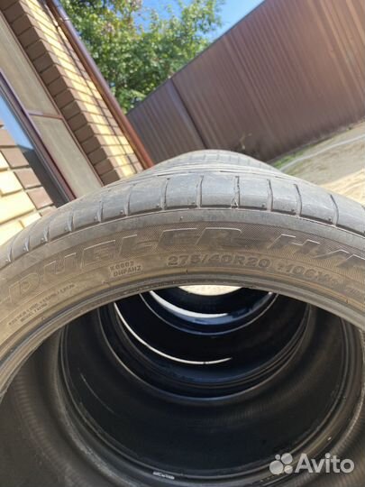 Bridgestone Dueler H/P Sport 275/40 R20 и 315/35 R20 110Y