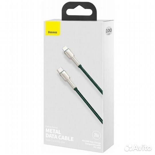 Кабель Baseus Cafule Series Metal Data Cable