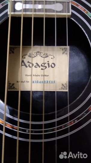 Электроакустическая гитара adagio