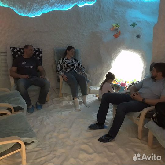 Сеанс в соляной пещере