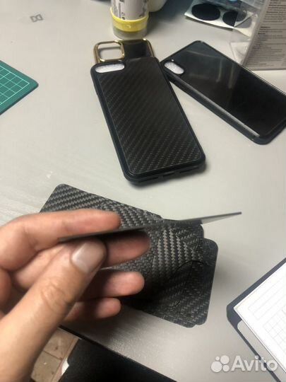 Визитки из (карбона) углеродного волокна