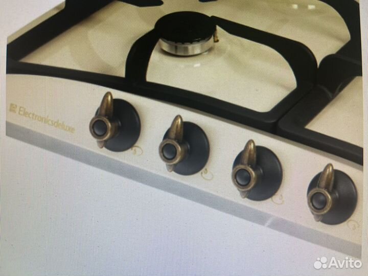 Встраиваемая газовая варочная панель De luxe