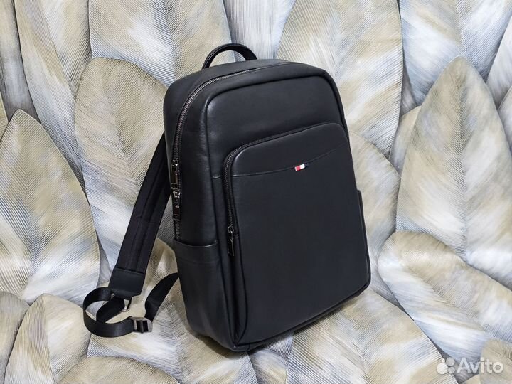Мужской рюкзак из натуральной кожи новый