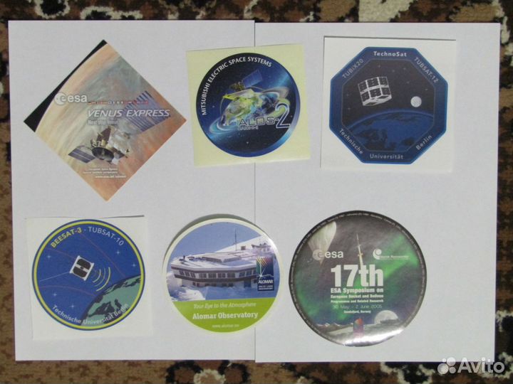 Стикеры(наклейки) космос