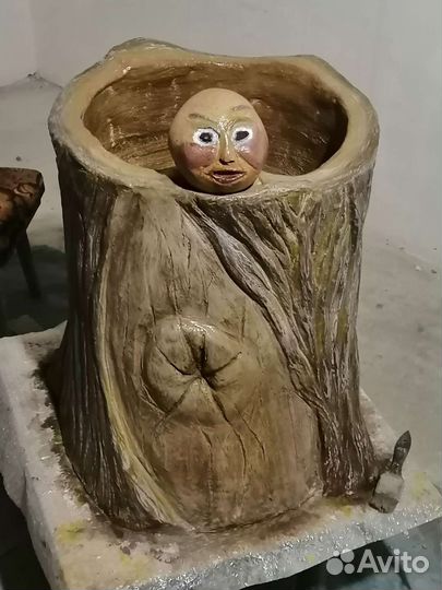 Бетонные вазоны