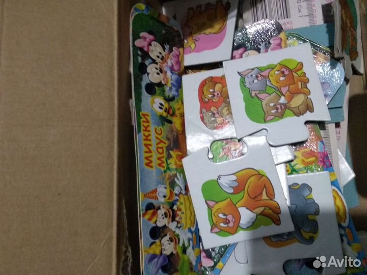 Портфель, пазлы, игры