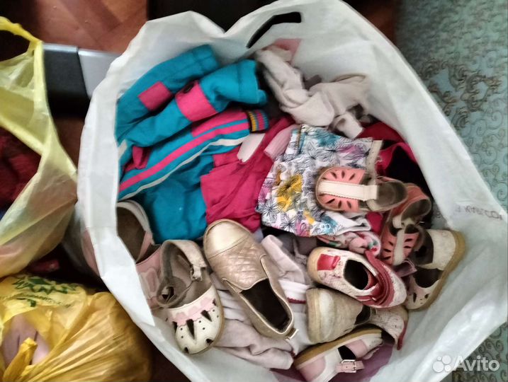 Вещи пакетом для девочки