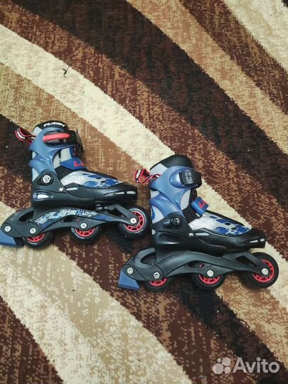 Роликовые коньки детские раздвижные, размер 26-29