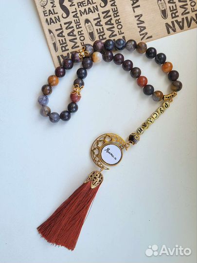 Мусульманские четки из натуральных камней