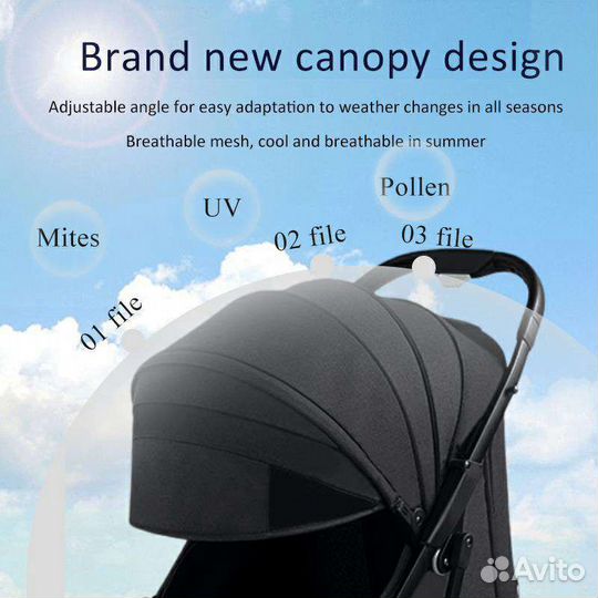 Коляска Dearest 718, аналог yo ya plus max