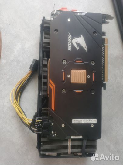 Видеокарта Gigabyte aorus RX 580 8GB