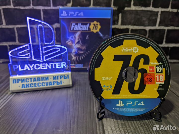 Fallout 76 PS4 диск