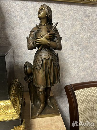 Жанна Дарк бронза 19 век