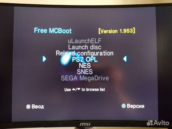 Карта памяти Free McBoot fmcb для PS2