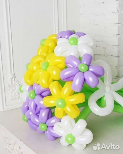 Цветы из шаров